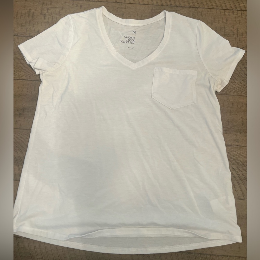 V neck tee